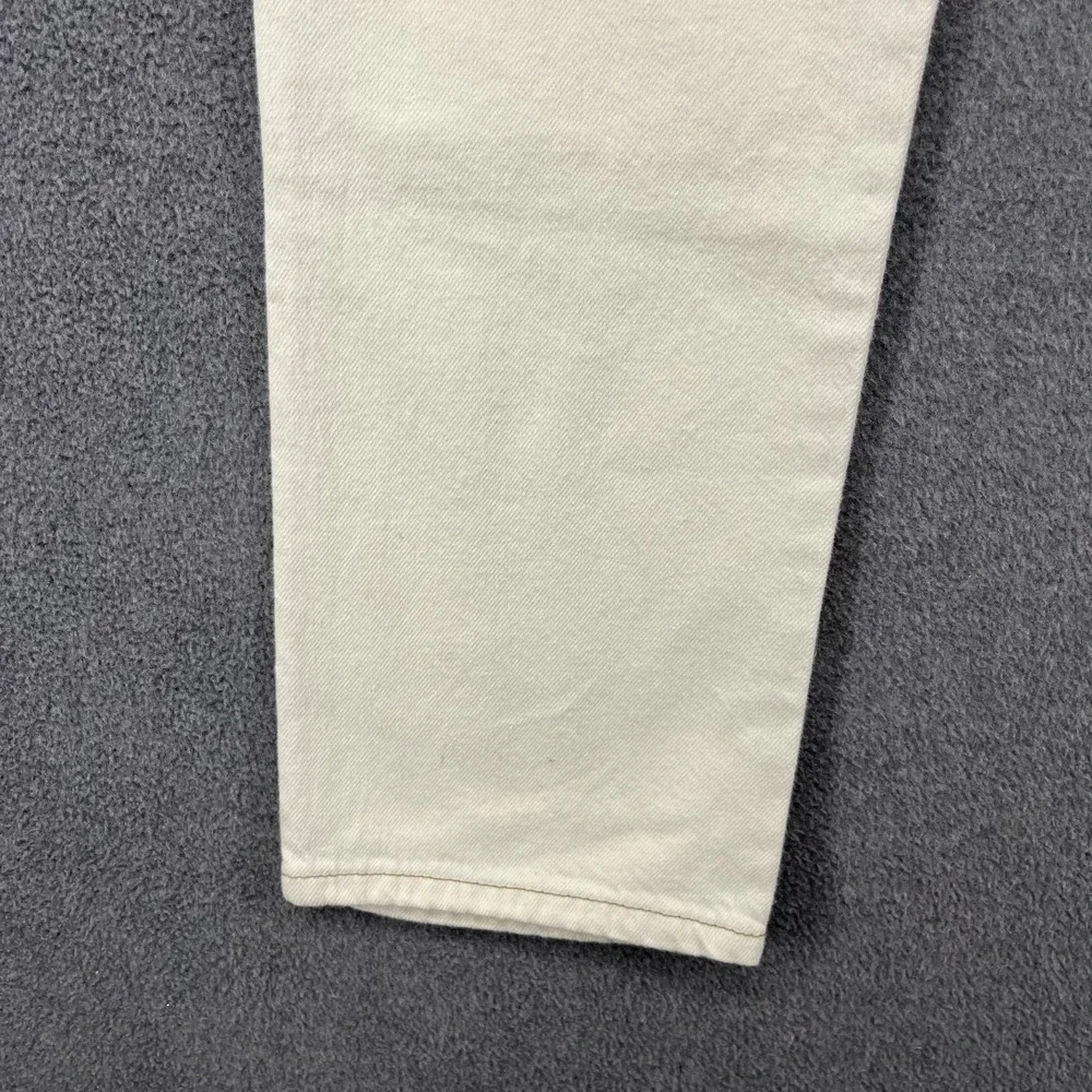 FRAME Jeans Le Slouch‎ Denim Womens 25 Cream Straight Low Rise cargo